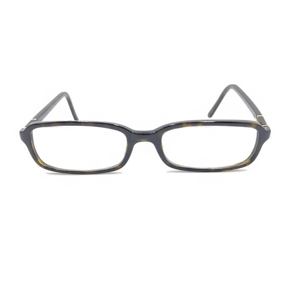 PRADA VPR11G 2AU-1O1 Brown Tortoise Rectangle Eyeglasses Frames 52-17 135 Italy - Picture 6 of 12